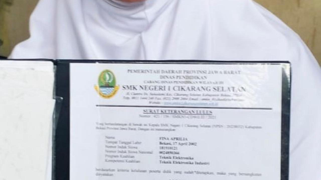 Ijazah Ditahan Sekolah karena Nunggak SPP, Nasib Alumni SMKN di Bekasi Terkatung-katung
