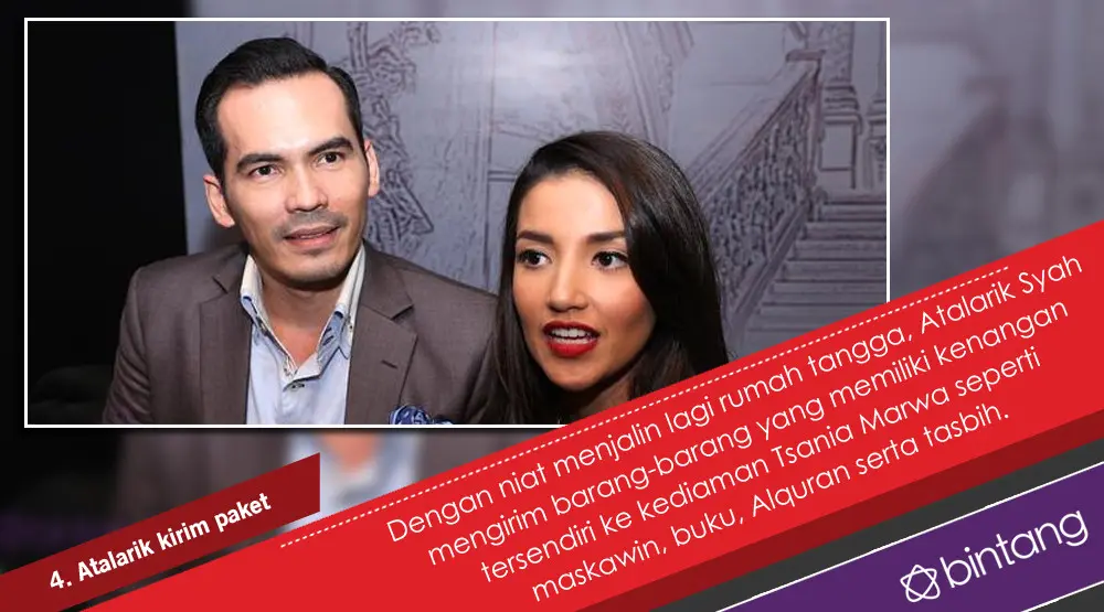 Buka Hati Tsania Marwa, Atalarik Syah Beri Maskawin hingga Tasbih. (Foto: Nurwahyunan, Desain: Nurman Abdul Hakim/Bintang.com)