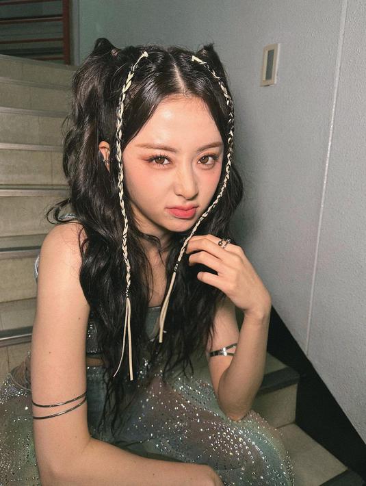 Yunjin Le Sserafim. (Instagram/ jenaissante)