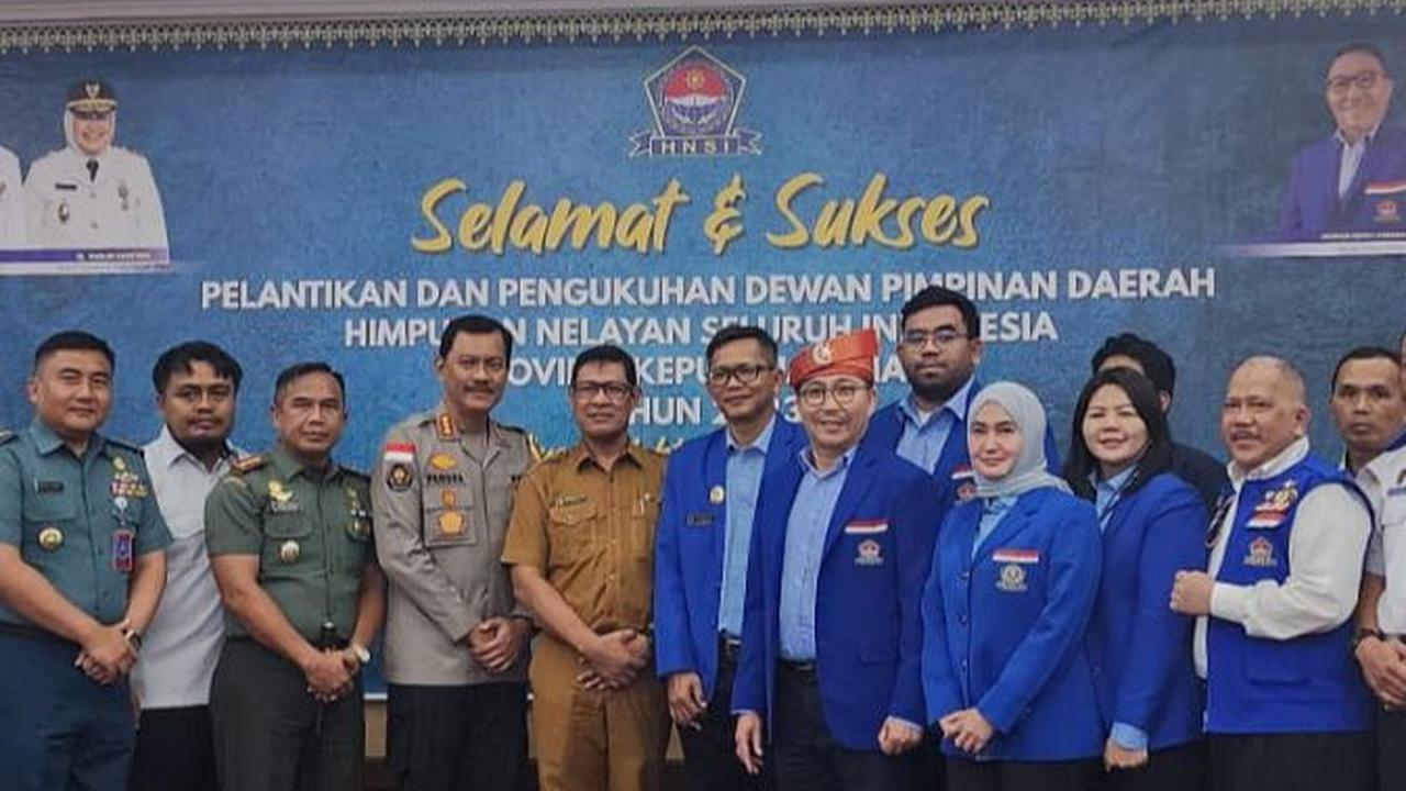Lantik Ketua DPD HNSI Kepri, Herman Herry Beri Pesan Penting soal Nelayan