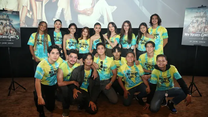 Press Conference My Nerd Girl 3 (Fimela.com/Adrian Putra)