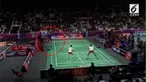 Kevin Sanjaya menjadi pembicaraan warganet karena aksi tukar raket yang ia lakukan di tengah-tengah pertandingan.