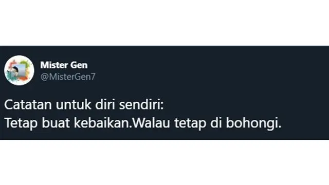 5 Catatan Untuk Diri Sendiri Ala Netizen Ini Bikin Senyum Kecut