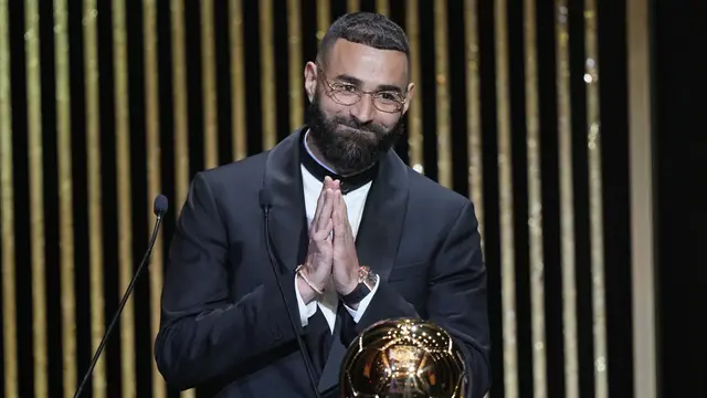 Karim Benzema - Real Madrid - Ballon d'Or - 18 Oktober 2022