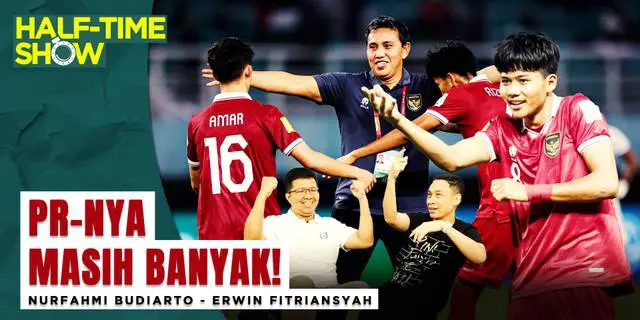 VIDEO Half Time Show: Evaluasi Timnas Indonesia U-17 Setelah Tersingkir di Fase Grup Piala Dunia U-17, Gak Bahaya Ta?