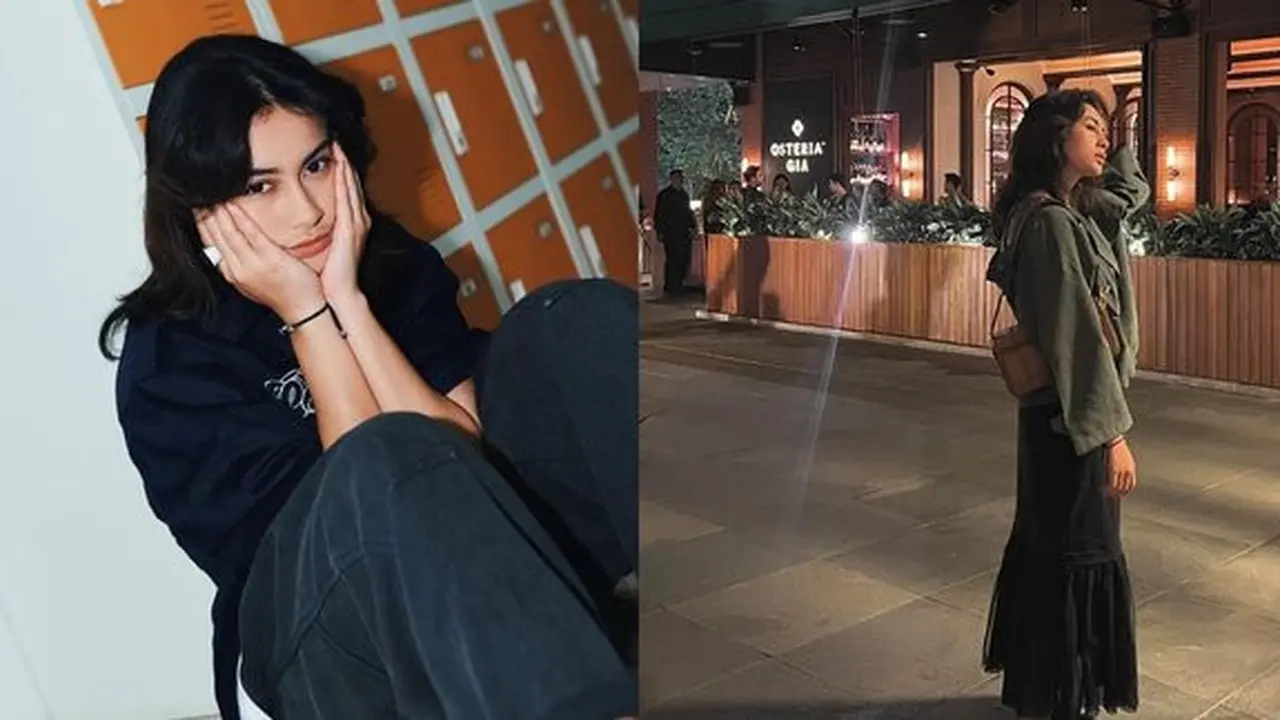 Penampilan streetwear Sintya Marisca. (credit:instagram.com/sintyamarisca)