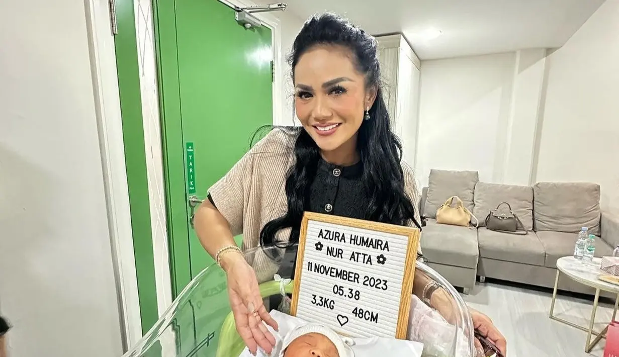 Dia juga mengucapkan selamat untuk Aurel dan Atta Halilintar yang baru dikaruniai buah hati