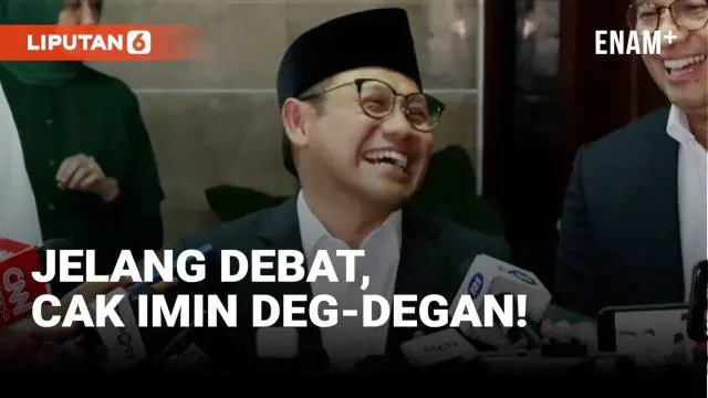 Cawapres Muhaimin Iskandar mengaku dirinya deg-degan hadapi debat Jumat (22/12). Apa yang buat Cak Imin deg-degan?