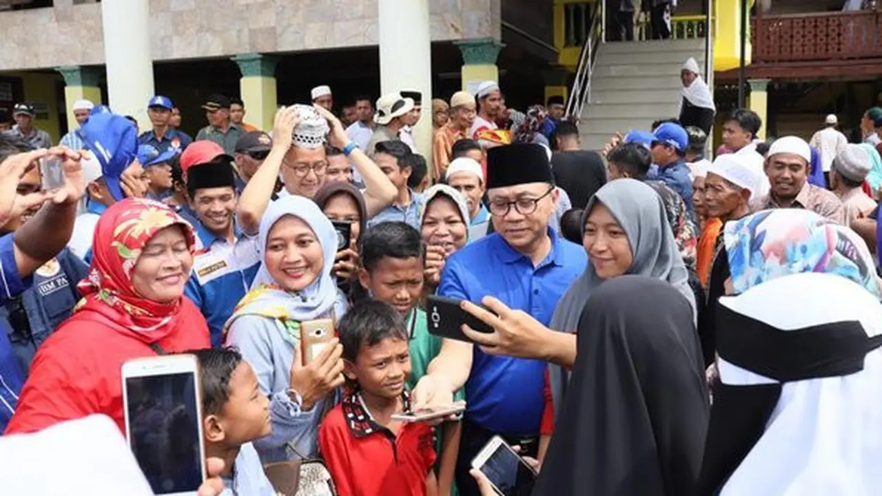 Ketua Umum PAN saat berkampanye di Riau. (Istimewa)