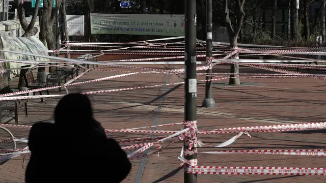 Korea Selatan Segel Taman