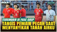 Air Mata Pemain Timnas Indonesia Tumpah saat Menyanyikan Tanah Airku