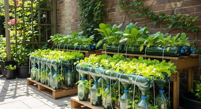 Sistem Hidroponik Wick Sederhana. Foto: Gemini