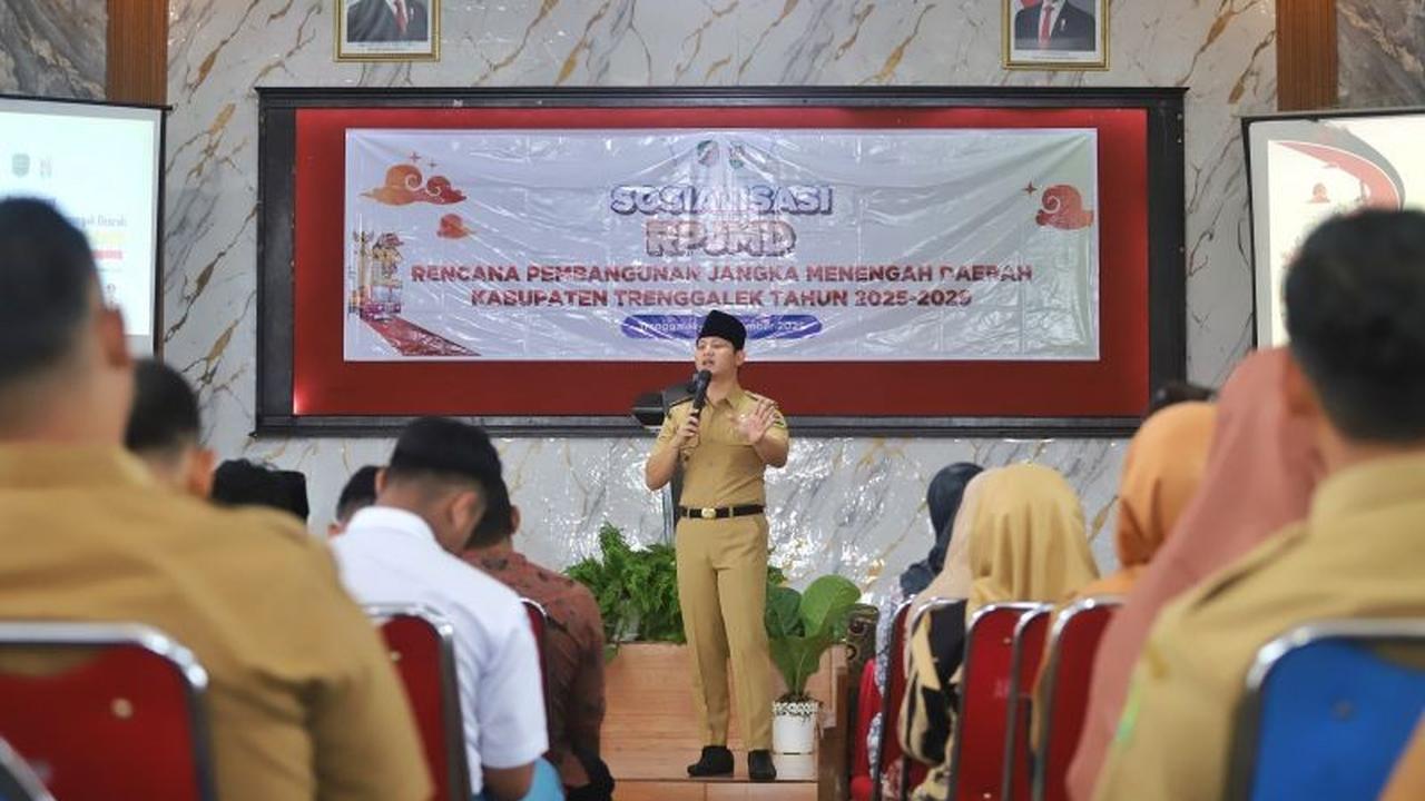 Bupati Trenggalek Sosialisasikan Visi Adil Makmur dalam RPJMD 2025-2029
