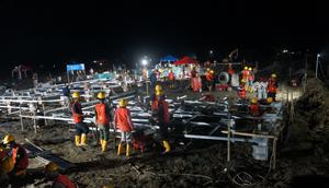 Bersinergi dengan Danantara Indonesia dan Badan Pengaturan Badan Usaha Milik Negara (BP BUMN), Brantas Abipraya dan BUMN Infrstruktur lainnya mempersiapkan dukungan lanjutan berupa pembangunan sekitar 15.000 unit hunian sementara (Huntara) di berbagai lokasi terdampak bencana. (Dok. Brantas Abipraya)