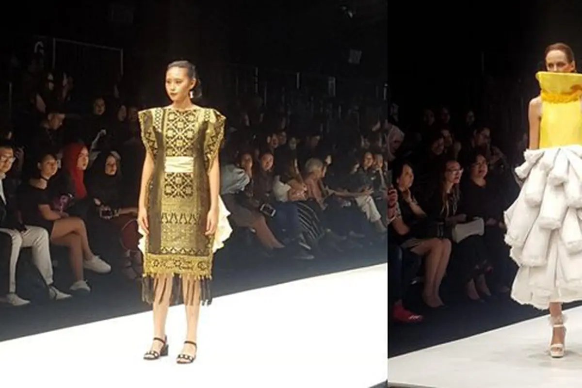 Karya desainer muda tampil di JFW 2018./Copyright Vemale/Anisha