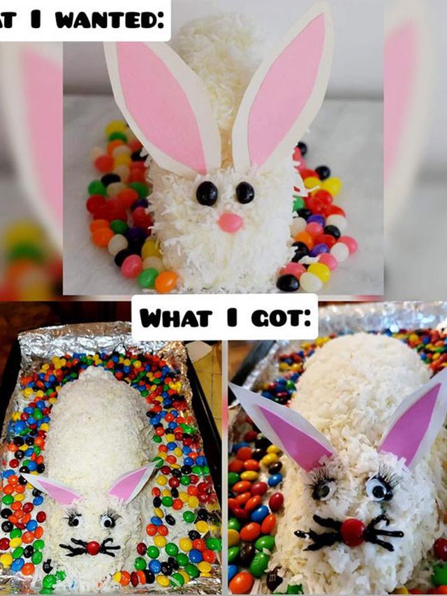 10 Potret Realita saat Pesan Kue Karakter Ini Bikin Gigit Jari