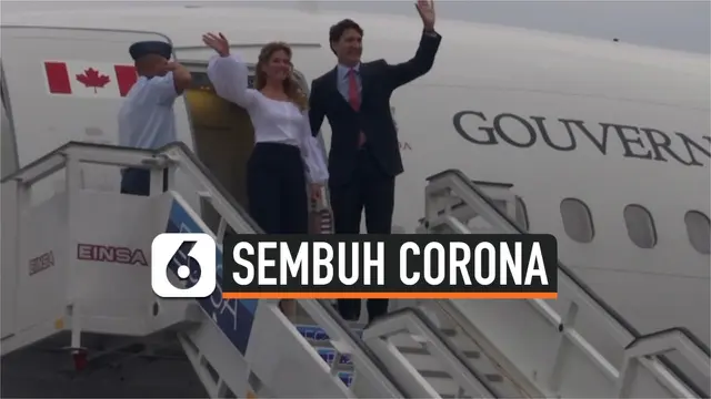 VIDEO: Istri PM Kanada, Sophie Trudeau Sembuh dari Corona