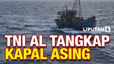 Melalui akun Instagramnya, TNI Angkatan Laut (AL) membagikan detik-detik penangkapan kapal asing berbendera Vietnam di Laut Natuna Utara, Selasa (11/01). Dalam video dan foto yang diunggah, diketahui kapal ini tidak memiliki izin untuk masuk dan mema...