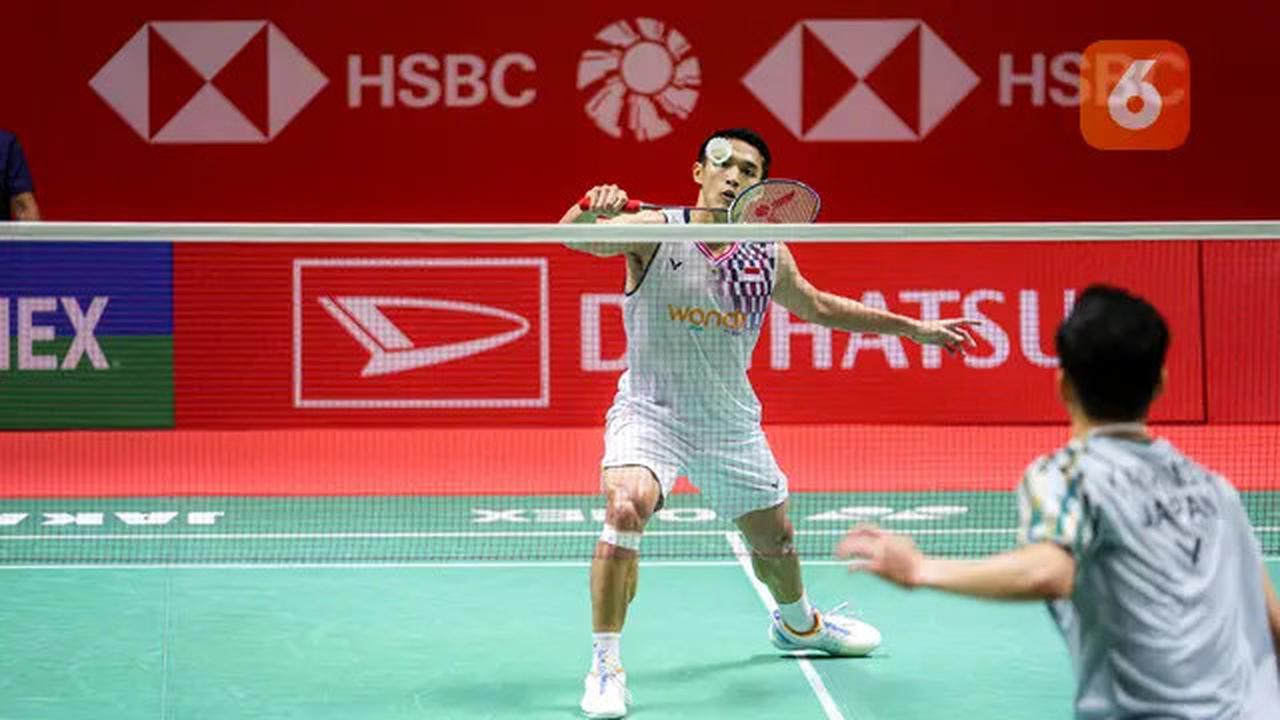 Indonesia Masters 2025: Jonatan Christie Melenggang ke Semifinal, Putri KW Angkat Koper