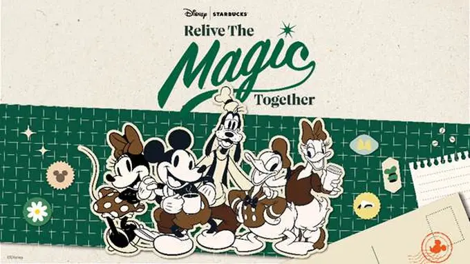 Foto Starbucks x Disney