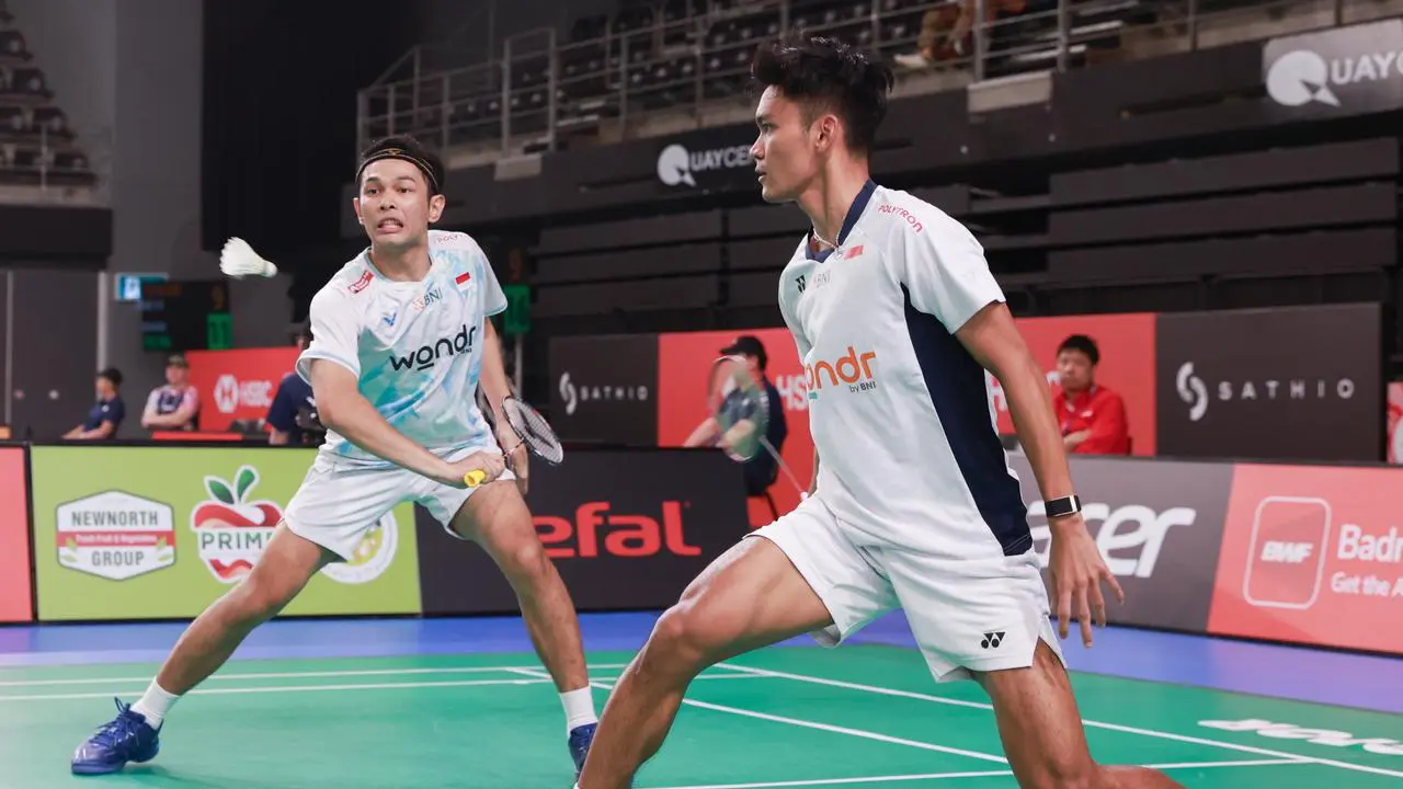 Fajar Alfian/Muhammad Shohibul Fikri - Australian Open 2025 - Bulu Tangkis