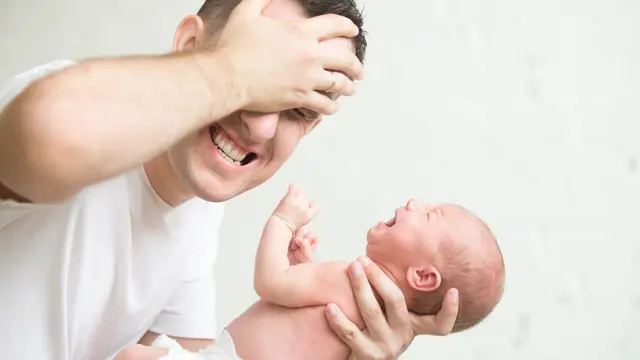 Depresi pada ayah baru punya anak (iStockphoto)