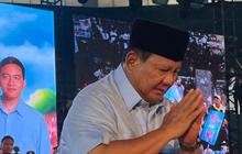 Kampanye di Makassar, Prabowo Kenang Momen Pilpres 2019 Kalahkan Jokowi di Sulsel