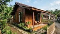 9 Inspirasi Rumah Kampung Sederhana dengan Tampilan Kekinian, Hunian Lebih Modern