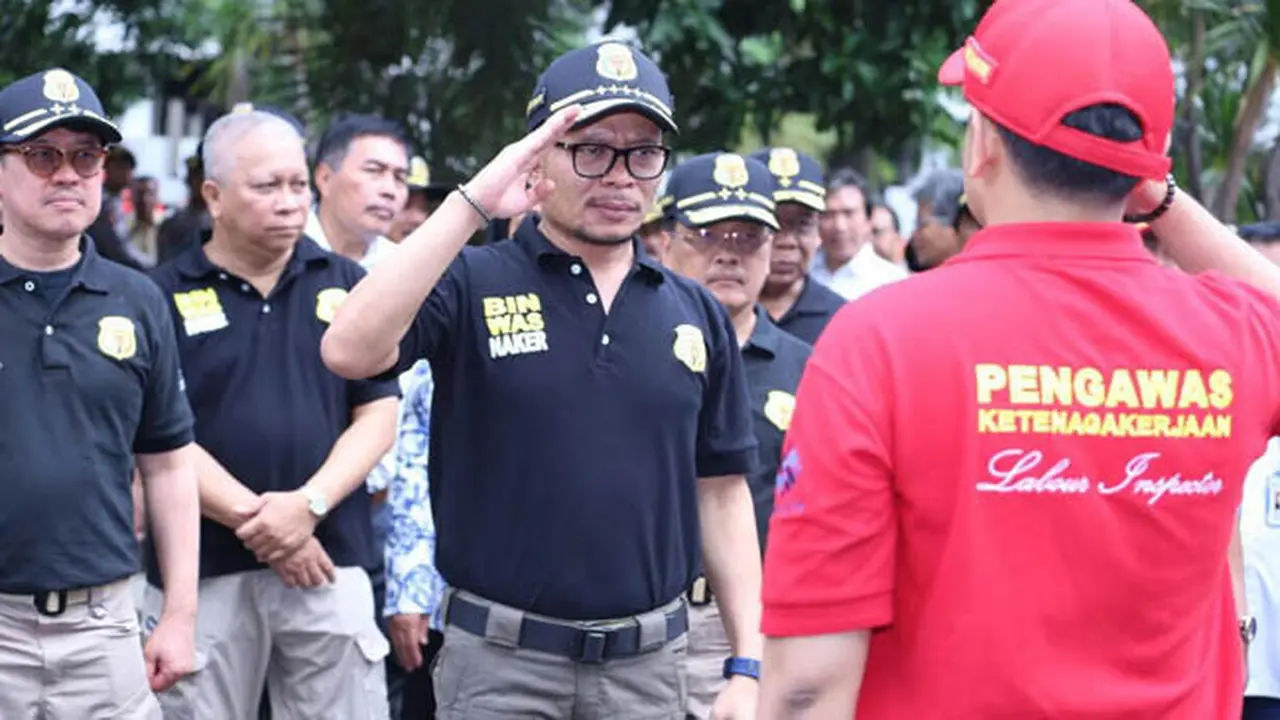Menaker Resmikan Unit Reaksi Cepat Pengawas Ketenagakerjaan