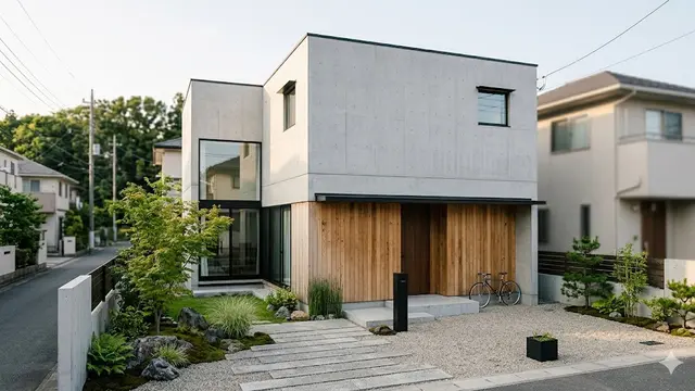 Model Rumah Kotak Ala Jepang
