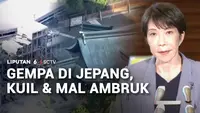 Gempa Kuat Guncang Prefektur Kumamoto, Bangunan Ambruk dan Puluhan Orang Hilang