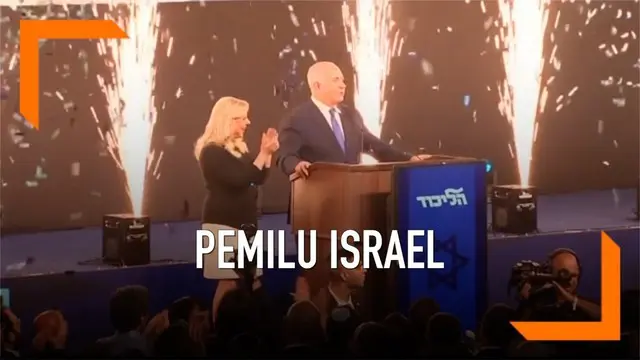 Benjamin Netanyahu mengklaim kemenangannya di pemilu Israel setelah sebuah jajak pendapat menyebutkannya unggul dibanding pesaingnya.