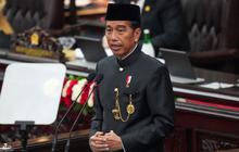 FOTO: Pidato Jokowi di Gedung DPR Diwarnai Aksi Prabowo Beri ‘Hormat’