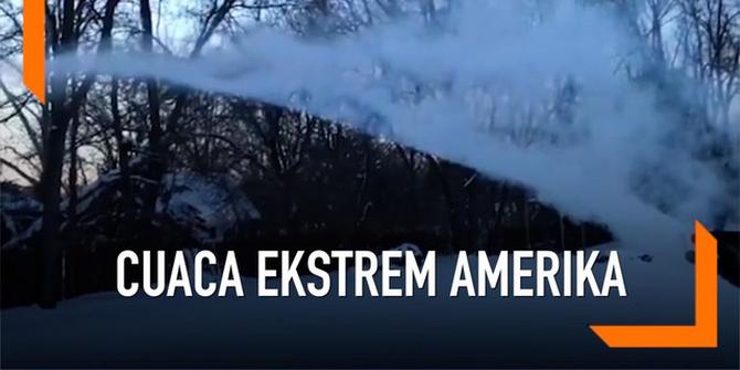 VIDEO: Wow, Air Bisa Beku Dalam Sekejap