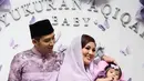 Mempersiapkan acara aqiqah yang tampak mewah ini, Nindy mengatakan dirinya dan suami membutuhkan waktu selama satu bulan untuk segalanya. (Bambang E. Ros/Bintang.com)