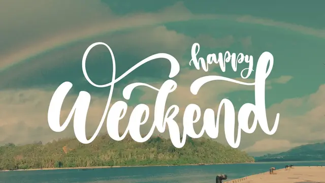 Ilustrasi weekend, akhir pekan