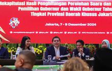 VIDEO: Ngamuk Tim Pramono-Doel Emosi Tarik Urat Tunjuk KPU di Pleno "Kata-Kata itu Merugikan Kami"