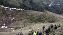 Lokasi jatuhnya pesawat yang membawa tim sepak bola dari Brasil yaitu klub Chapecoense di Areal hutan Kolombia, (29/11/2016). (Reuters/Jaime Saldarriaga)