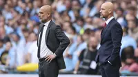 Pep Guardiola Klaim MU Tak Lebih Baik dari Man City di Final Piala FA