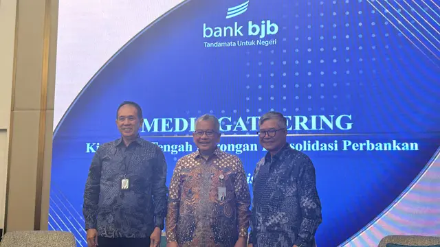 Media Gathering Bank BJB, Kinerja di Tengah Dorongan Konsolidasi Perbankan, Senin (11/12/2023). (Foto: Liputan6.com/Elga N)