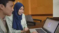 Dua mahasiswa UGM itu terbang ke Hong Kong mewakili Indonesia untuk bersaing dengan perwakilan dari 10 negara lainnya. (Liputan6.com/Switzy Sabandar)