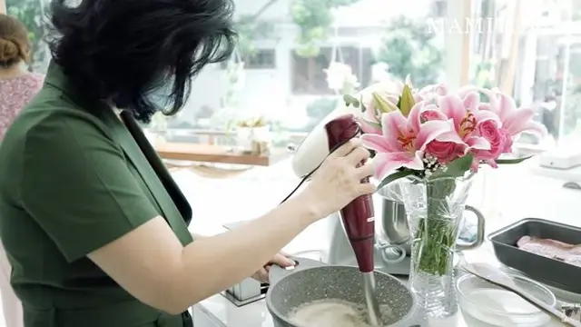 Desiree Tarigan di Dapur