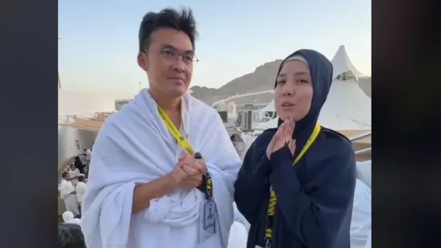 Tya Ariestya Ungkap Fasilitas ONH Plus Selama Ibadah Haji.  foto: TikTok @tya_ariestya