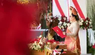 Hadiri Upacara di Istana Pakai Tenun NTT, Puan Tekankan Soal Tegaknya Keadilan dan Persatuan Bangsa di HUT ke-81 RI