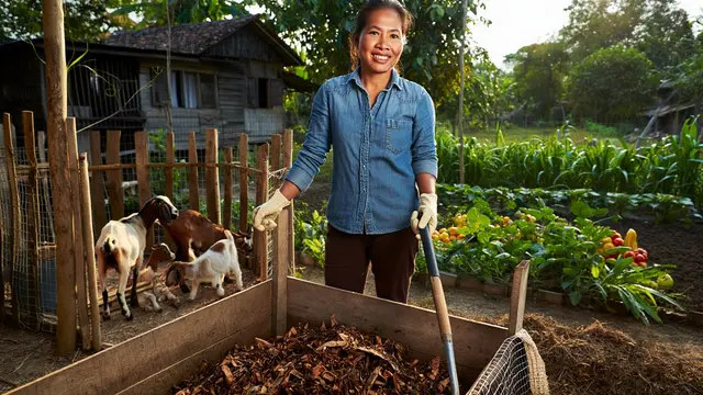 Cara Ternak di Rumah Tanpa Mengganggu Tetangga (Foto: Reve Art AI)