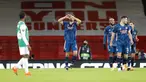 Pemain Arsenal Pablo Mari (tengah) melakukan selebrasi usai mencetak gol ke gawang Rapid Wien pada pertandingan Grup B Liga Europa di Emirates Stadium, London, Inggris, Kamis (3/12/2020). Arsenal menyegel status juara Grup B Liga Europa usai menaklukkan Rapid Wien 4-1. (AP Photo/Frank Augstein)
