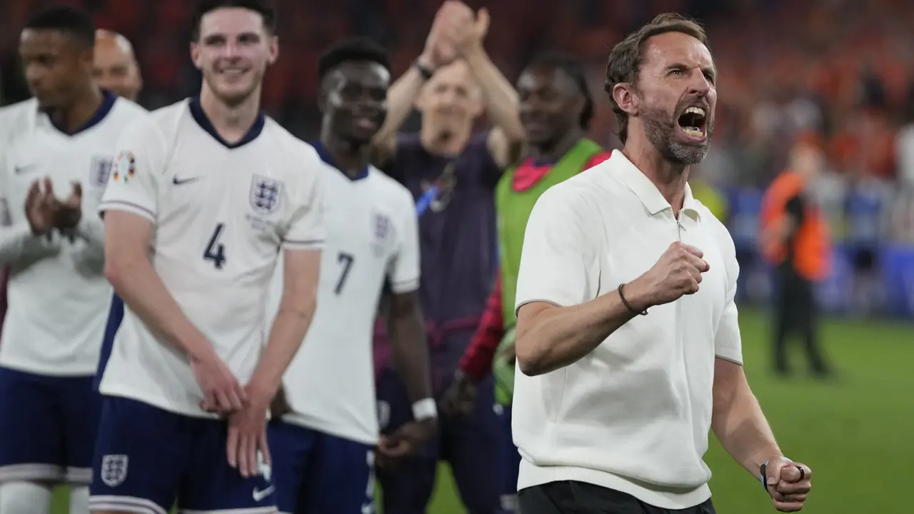 Foto: Luapan Kebahagiaan Gareth Southgate Setelah Membawa Inggris ke Final Euro 2024, Bayar Tunai Keraguan Fans