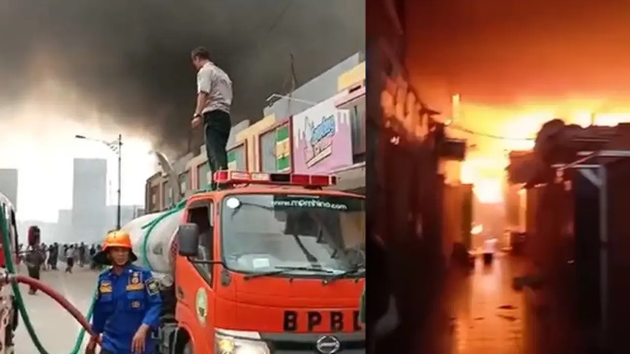 kebakaran pasar ngawen