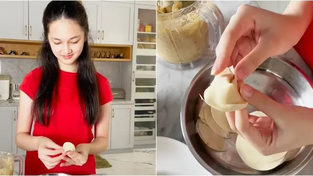 6 Potret Elea Anak Ussy Sulistiawaty Masak Dumpling Kuah, Bikin Jatuh Hati