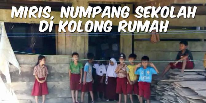 VIDEO: Top 3 | Miris, Sekolah Menumpang di Kolong Rumah Warga